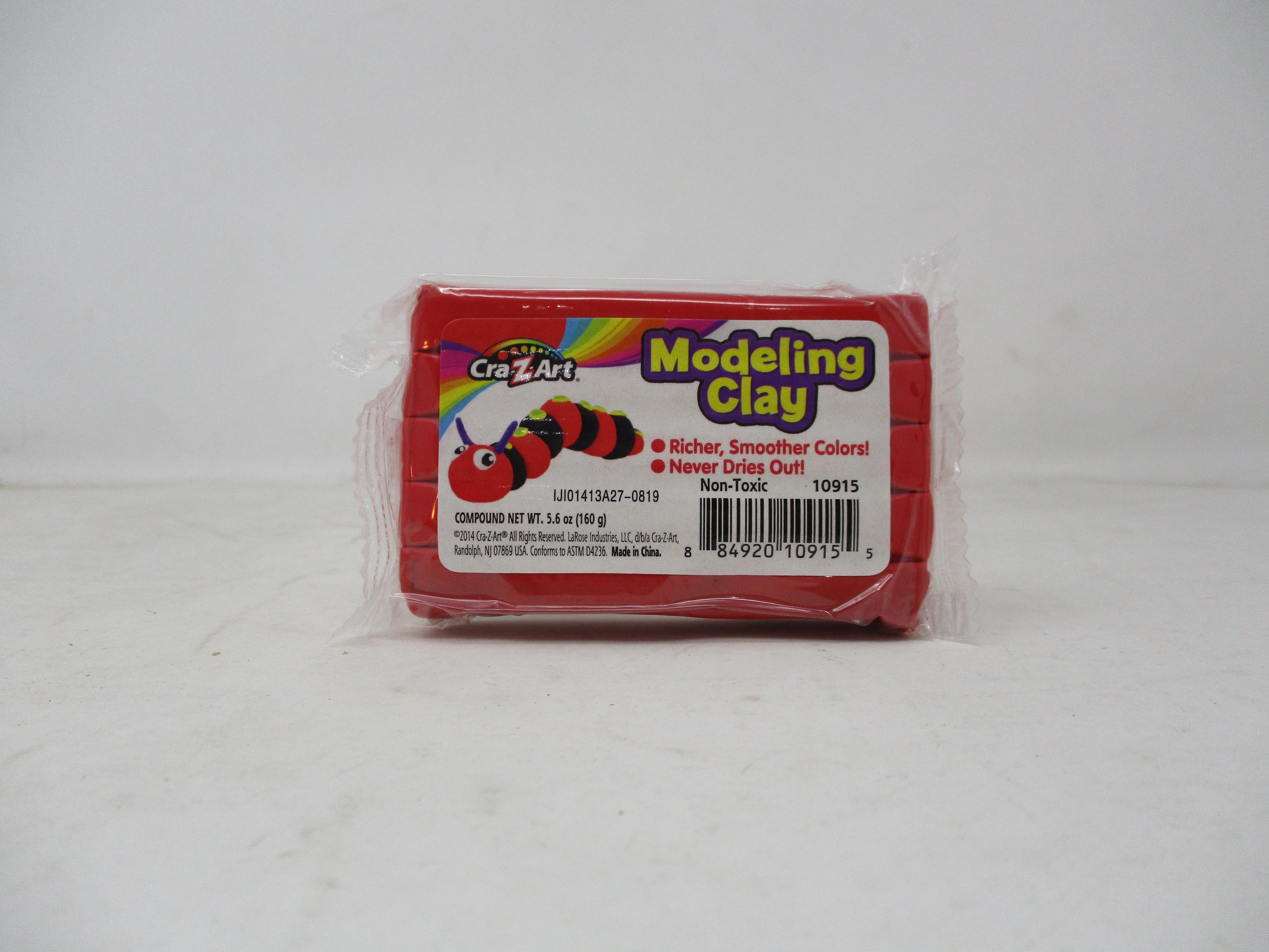 Cra-Z-Art Modeling Clay 5.6 oz, Red - Walmart.com