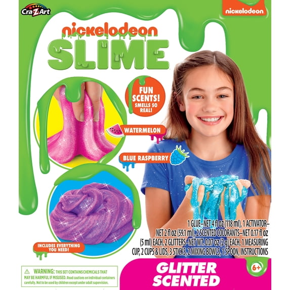Cra-Z-Art Nickelodeon Slime Kit, Glitter Scented