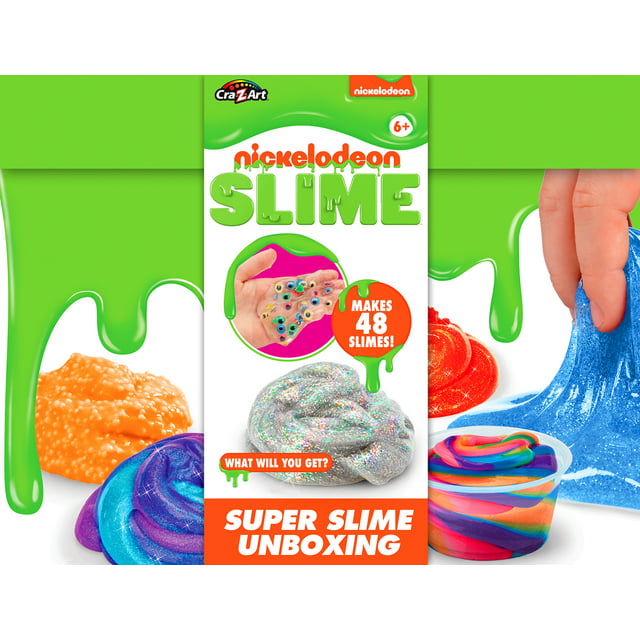 Cra-Z-Art Nickelodeon Slime Super Slime Unboxing Kit