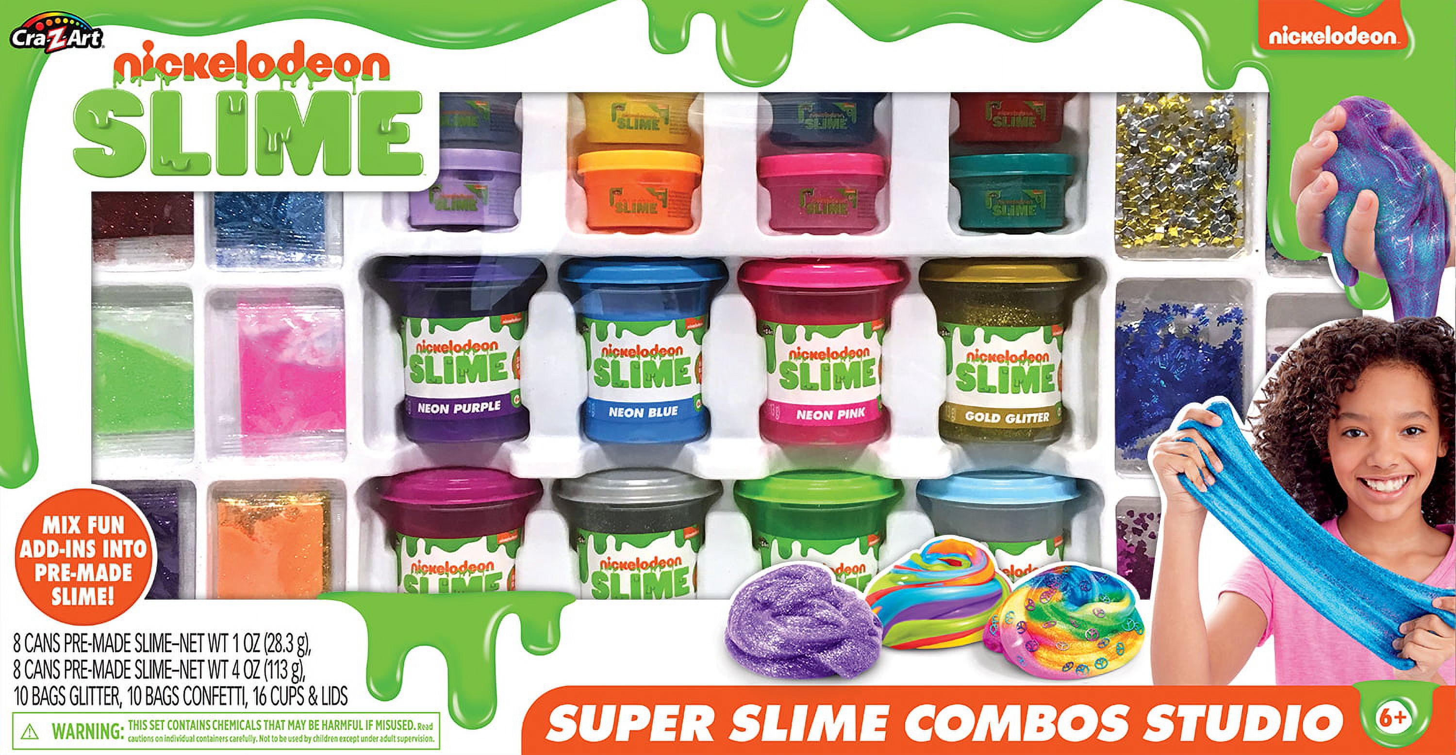 Cra-Z-Art Nickelodeon Super Slime Combos Studio - image 1 of 12