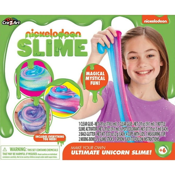 Cra-Z-Art Nickelodeon Ultimate DIY Unicorn Slime Making Kit