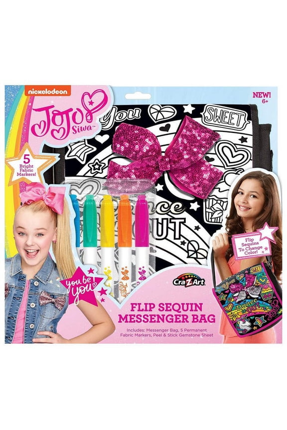 Nickleodeon (2018) JoJo Siwa Sequin Bow Messenger Bag