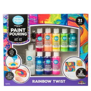 Canal Toys - ART LAB Pouring Paint - Kit Chevalet de Peinture - Coffret  pour enfant - Peinture acrylique - Dessin et peinture - Rue du Commerce