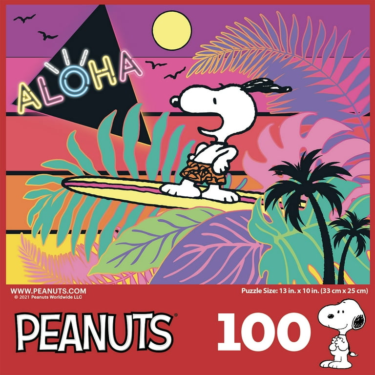 Cra-Z-Art Peanuts 100-Piece Aloha Jigsaw Puzzle - Walmart.com