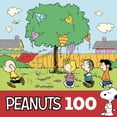 thumbnail image 1 of Cra-Z-Art Peanuts and Friends 100-Piece Kite Tree Jigsaw Puzzle, 1 of 5