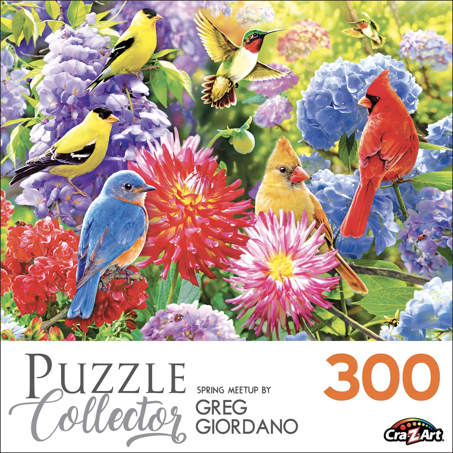 CraZArt Puzzle Collector 300Piece Spring Meet up Jigsaw Puzzle