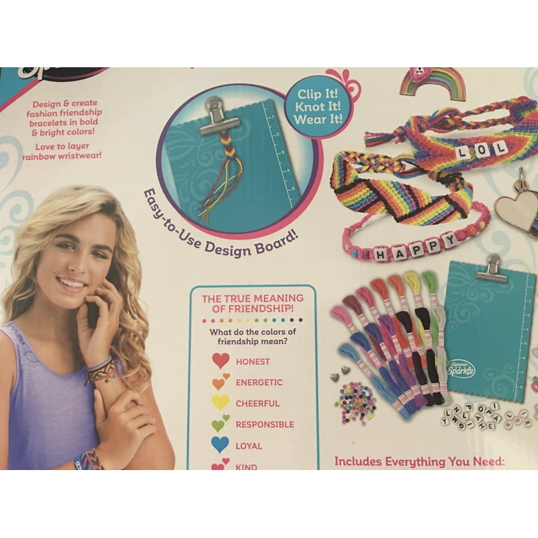 Cra Z Art Shimmer 'n Sparkle Bracelet Kit, Friendship