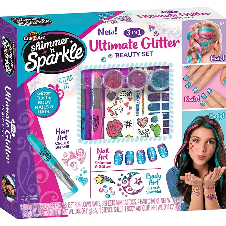 MAQuillAGE セット Shimmer n Sparkle Glitter Makeup Studio Toy | Toy Triangle