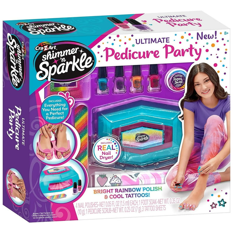 Cra-Z-Art Shimmer 'N Sparkle: Ultimate Pedicure Party
