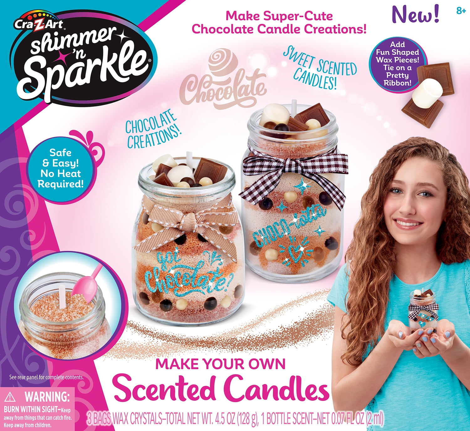 Learn How To Make Scented Glitter Soy Wax Candles, For Beginners