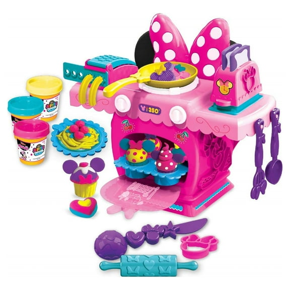 Cra-Z-Art Softee Dough Minnie Deluxe Kitchen - Multi-Color Dough