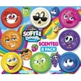 CraZArt Softee Dough Scented 8 Pack Dough, Multicolor Dough, Ages 2