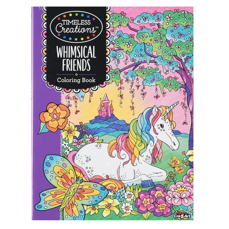 Corazon BooK Cra-Z-Art Timeless Creations Coloring Book, Wild at Heart