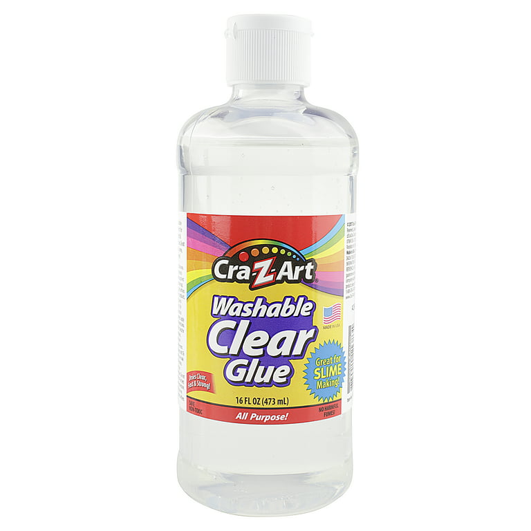 Cra-Z-Art Washable Clear Glue, 16oz 