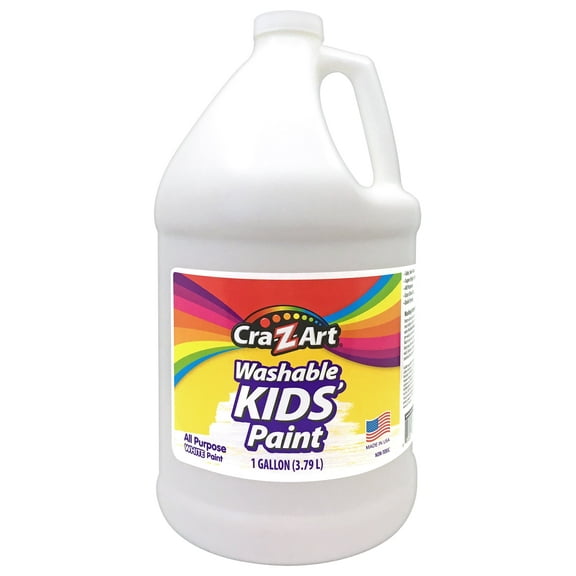 Cra-Z-Art Washable Poster Paint White 1 Gallon