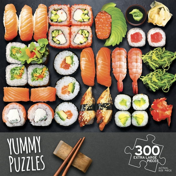 Cra-Z-Art Yummy 300-Piece Sushi Time XL Piece Jigsaw Puzzle