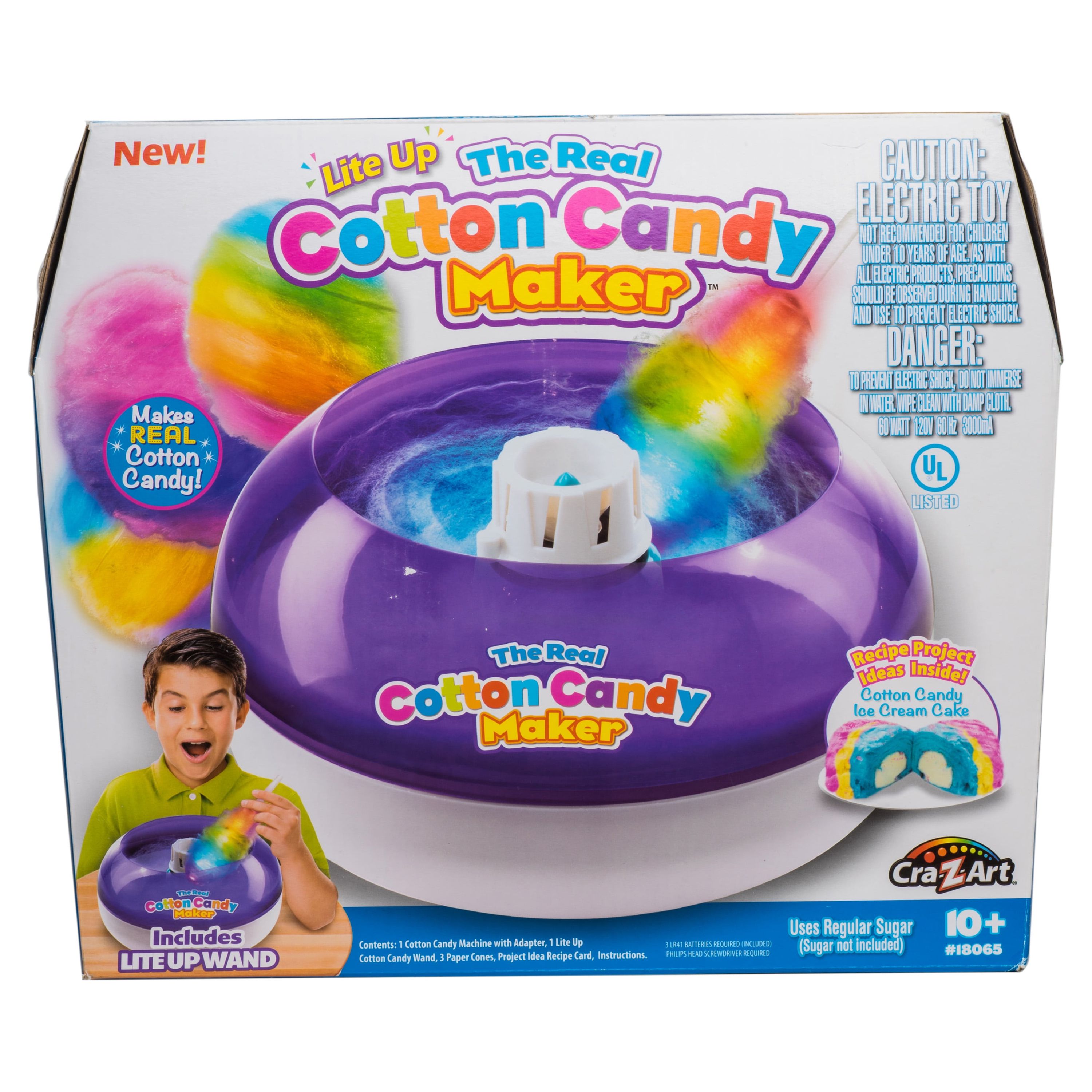 Cra-Z-Art the Real Cotton Candy Maker Play Cooking & Baking Toys - Unisex - image 1 of 13