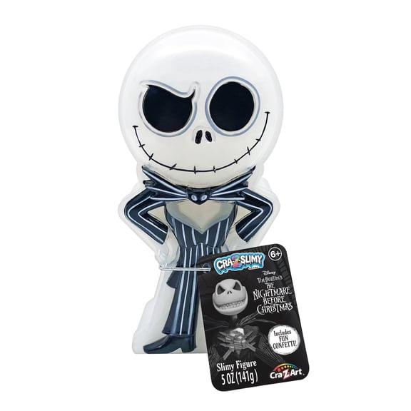 Cra-Z-Slimy Disney "Nightmare before Christmas" Jack Skellington Slime Toy, Ages 6+