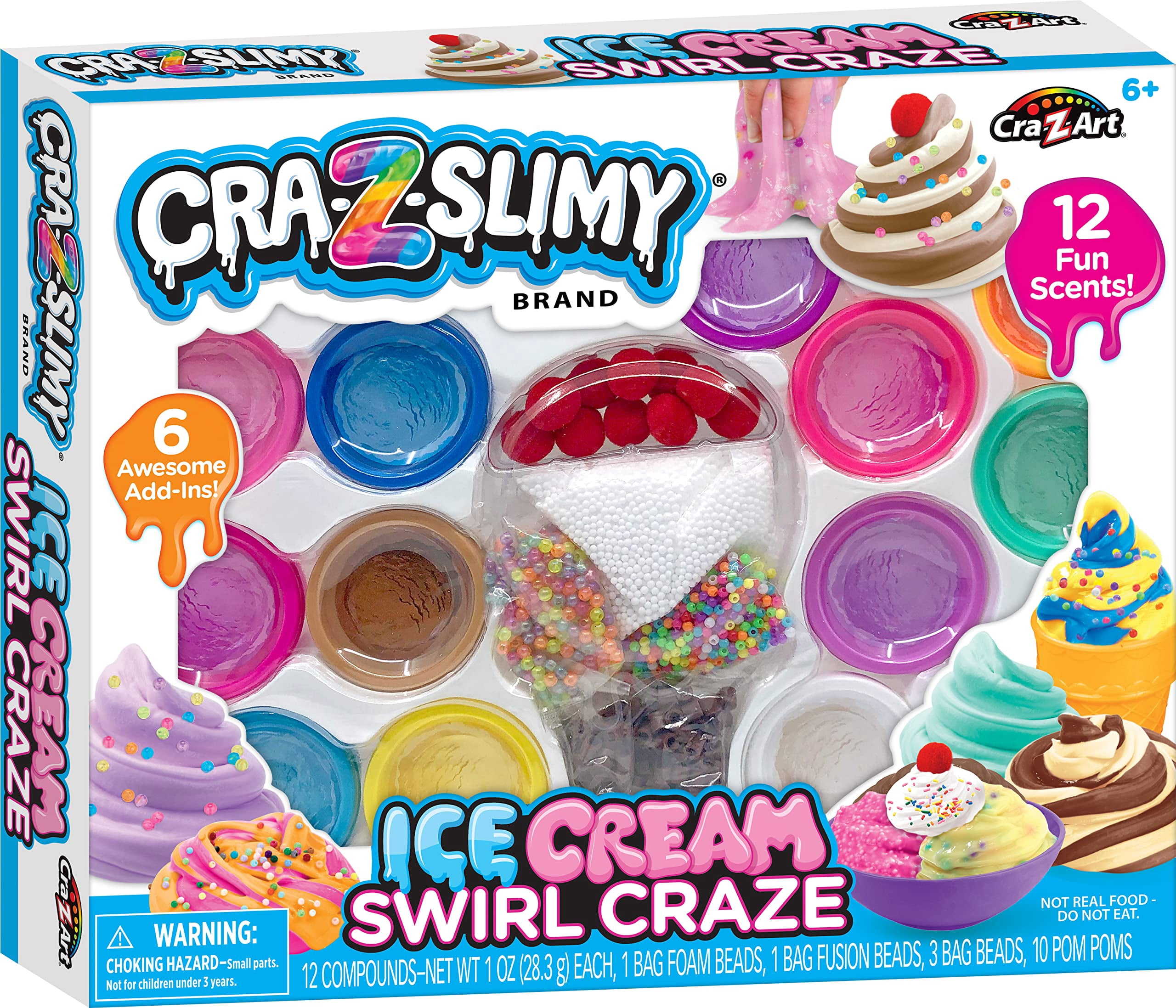 Cra-Z-Slimy Ice Cream Shop Premade Slime Set