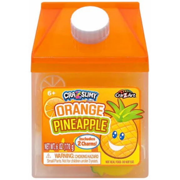 Cra-Z-Slimy Orange Pineapple Slime
