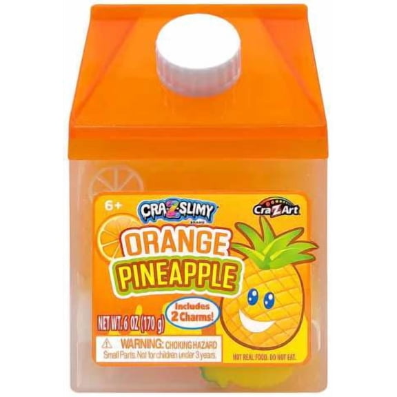 Cra-Z-Slimy Orange Pineapple Slime