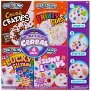 Cra-Z-Slimy Ultimate Slimy Cereal 4-Pack Set
