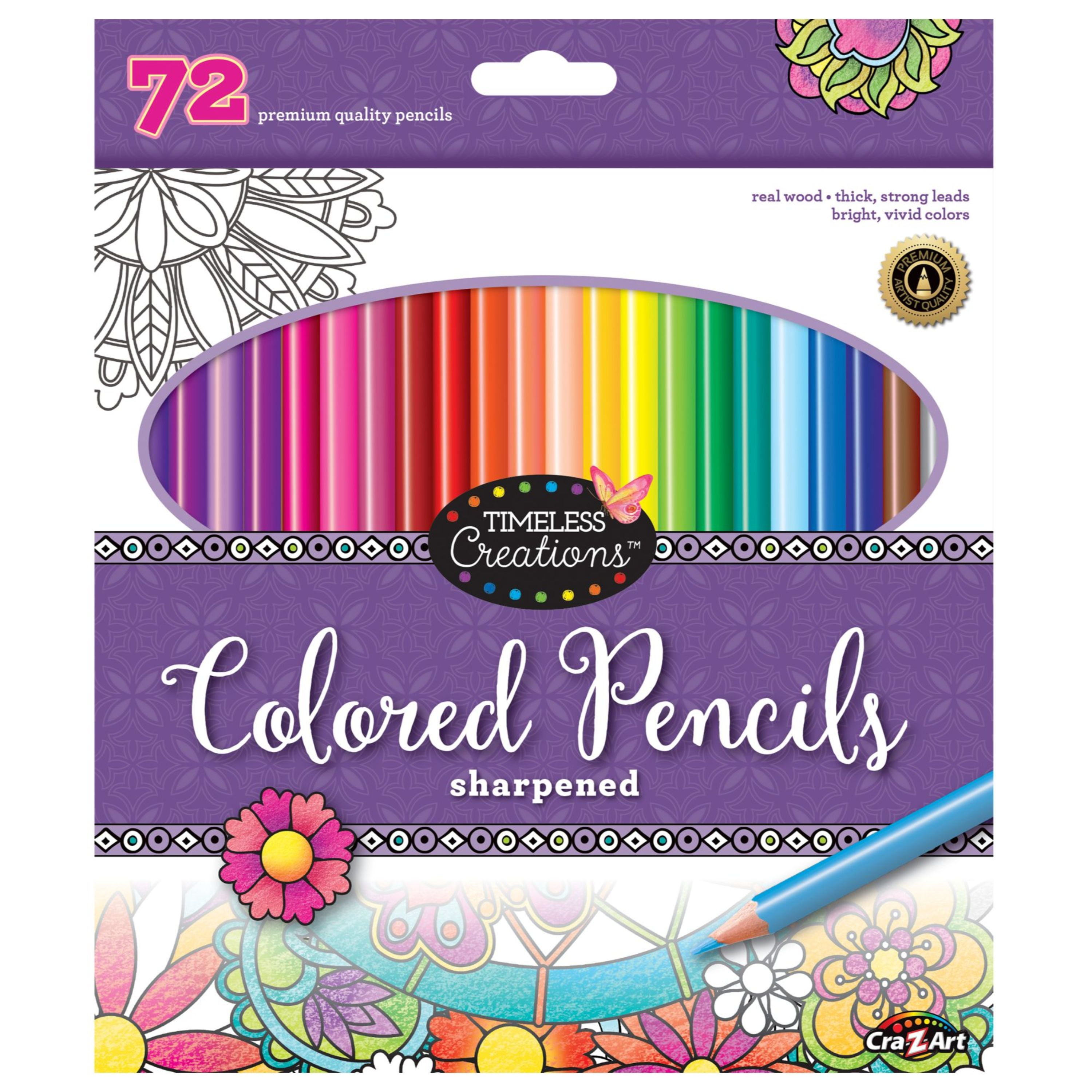Swatch Form: Cra-z-art Timeless Creations Colored Pencils 72pc. (Instant  Download) 