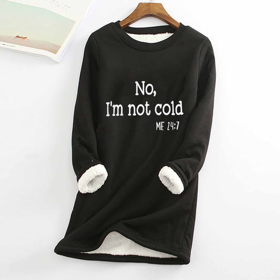 Craaazy Bouse For Women Fashion Printed Loose Long Sleeve Blouse Casual Fleece Lined And Thickened Tops Warm Shirts Gifts For Women