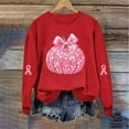 thumbnail image 1 of Craaazy Christmas Women's Fashion Long Sleeve Round Neck T-Shirt Christmas Printing Loose Blouse Hoodless Sweatshirts Top Gifts, 1 of 3