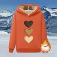 thumbnail image 1 of Craaazy Hoodies for Women Casual Gifts Printed Winter Warm Solid Pocket Long Sleeve Hooded Sweatshirt Tops, 1 of 3