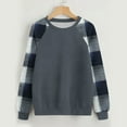 thumbnail image 1 of Craaazy Sweatshirt For Women Crew Neck Long Sleeve Casual Print Loose Tops Gifts For Women, 1 of 3