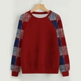 thumbnail image 1 of Craaazy Sweatshirt For Women Crew Neck Long Sleeve Casual Print Loose Tops Gifts For Women, 1 of 3