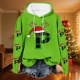thumbnail image 1 of Craaazy Women's Christmas Holiday Cute Loose Long Sleeve Hoodie Sweatshirt Gifts, 1 of 5