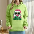 thumbnail image 1 of Craaazy Women's Christmas Hoodies with Long Sleeves Loose Fit Pockets Sweatshirt Gifts, 1 of 6
