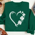 thumbnail image 1 of Craaazy Women's Round Neck St Patrick's T-shirts Long Sleeve Tops, 1 of 7