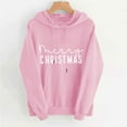 thumbnail image 1 of Craaazy Womens Hoodies Christmas Print Long Sleeve Womens Shirts Xmas Womens Tops with Pockets Gifts for Women, 1 of 6