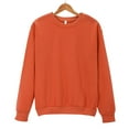 thumbnail image 1 of Craaazy Womens Long Sleeve Round Neck Hoodless Sweatshirts Casual Printed Blouse Gifts, 1 of 4