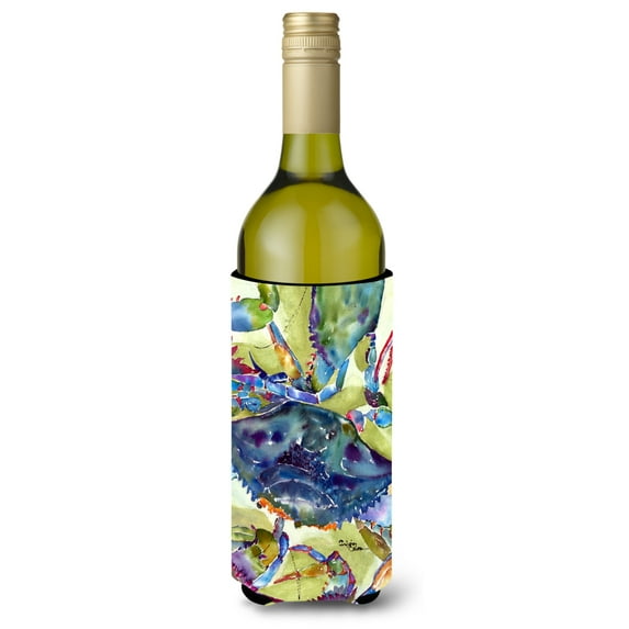 Crab All Over Wine Bottle Hugger