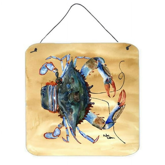 Crab Aluminium Metal Wall or Door Hanging Prints
