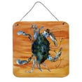 thumbnail image 1 of Crab Aluminium Metal Wall or Door Hanging Prints, 1 of 1