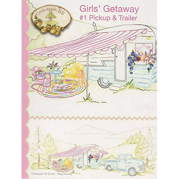 Crab-Apple Hill Girls' Getaway #1 Pick Up and Trailer Pattern (2553)