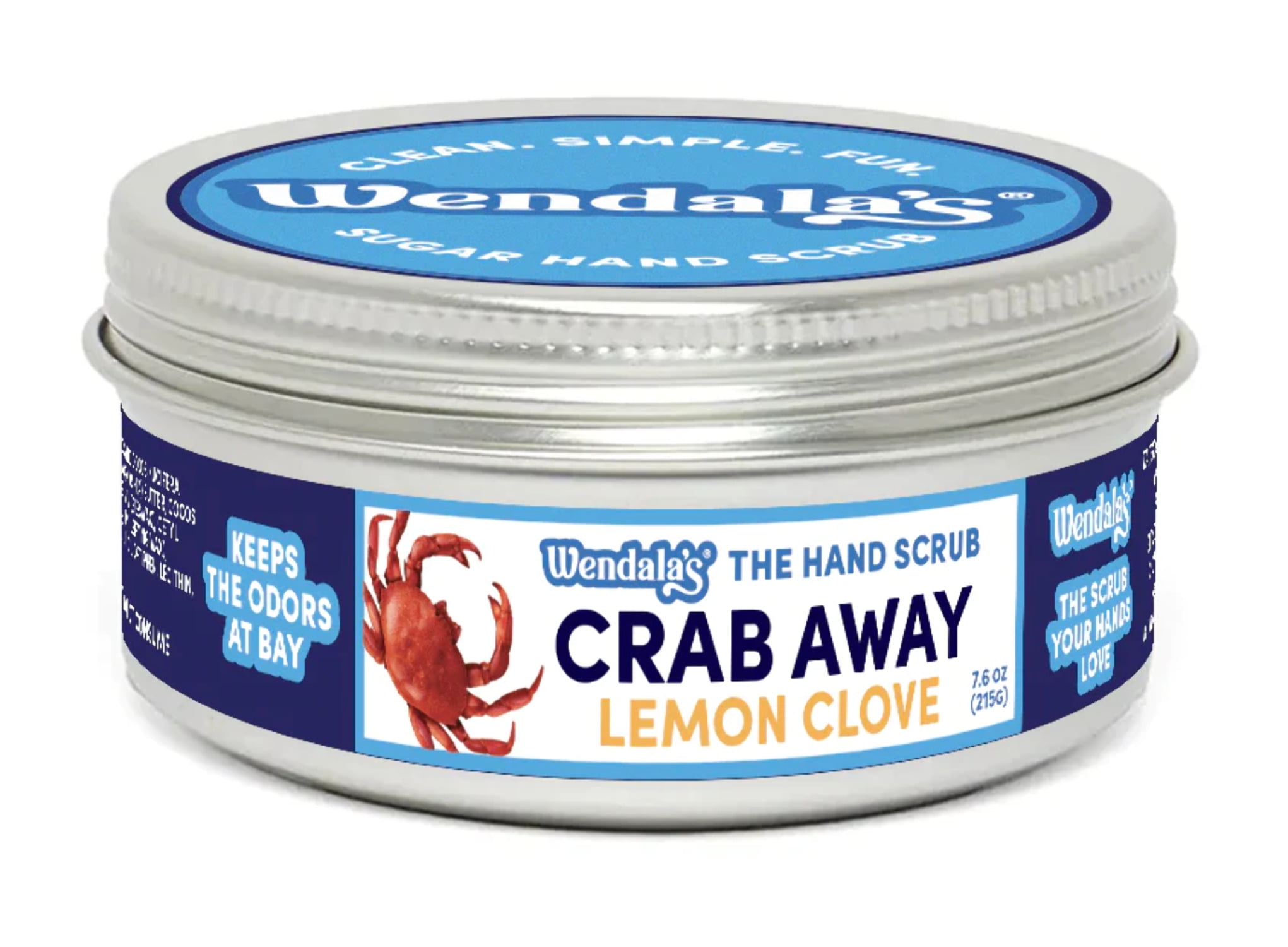 Crab Away Hand Scrub Gets the Stinky Crab Smells off your Hands