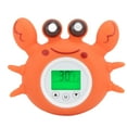 Crab Bath Thermometer Cartoon IPX7 Waterproof Digital Water Temperature