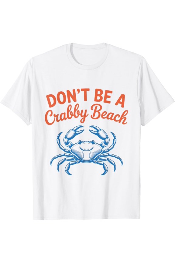 Crab Beach Mood Summer T-Shirt