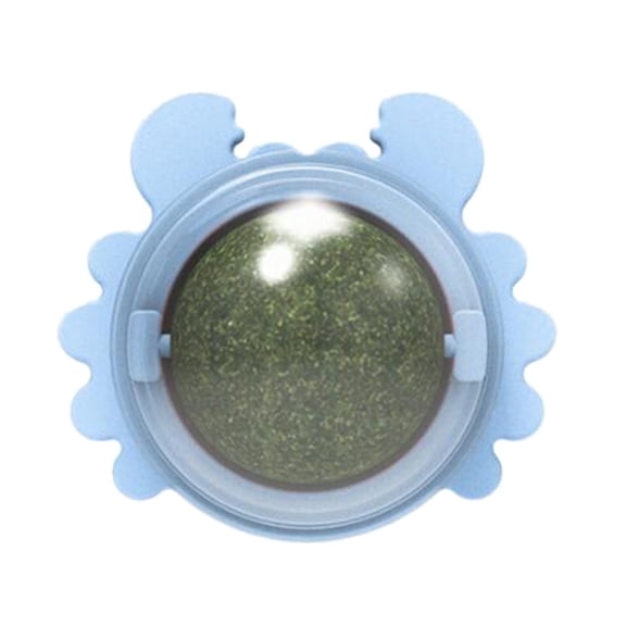 Crab Catnip Balls for Cat Rotating Catnip Ball Toys Small Kitty Chew Toys Cat Mint Treats Ball Toy Cat Chewing Toy