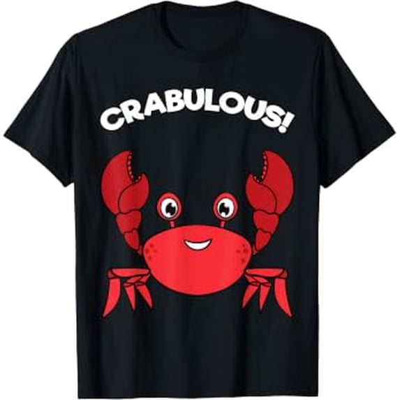 Crab Crabulous Seafood Animal Lovers Gift Idea Graphic Design For ...