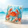 thumbnail image 1 of Crab Diamond Art Kit, Ocean Theme Pearl Art DIY Kit for Adults | Assorted Pearls & Rhinestones Create Raised Coastal Crab Scenes for Fun Hands-On Craft & Home Wall Decor, 1 of 7