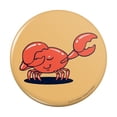 thumbnail image 1 of Crab Dubstep Funny Humor Pinback Button Pin, 1 of 5
