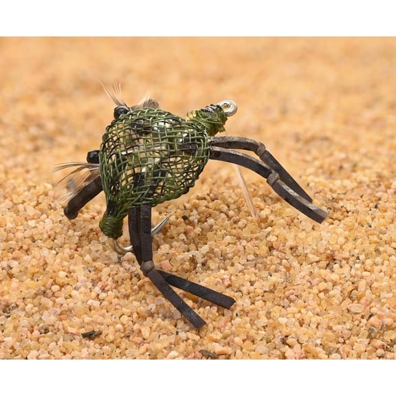 Crab Fly - Perfect for Permit, Bonefish & Redfish Choose from Tan, Olive or Assorted