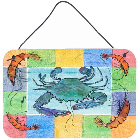 Crab Indoor or Aluminium Metal Wall or Door Hanging Prints